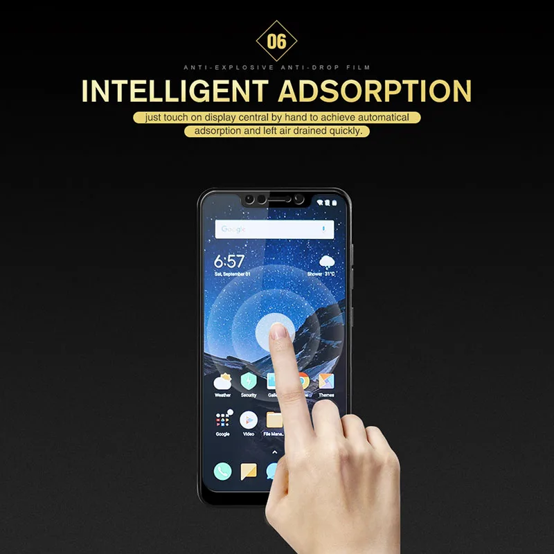 Для Xiaomi Mi 9 8 SE A2 Lite A1 закаленное стекло Xiomi Pocophone F1 Защита экрана для 6 Play Max 3