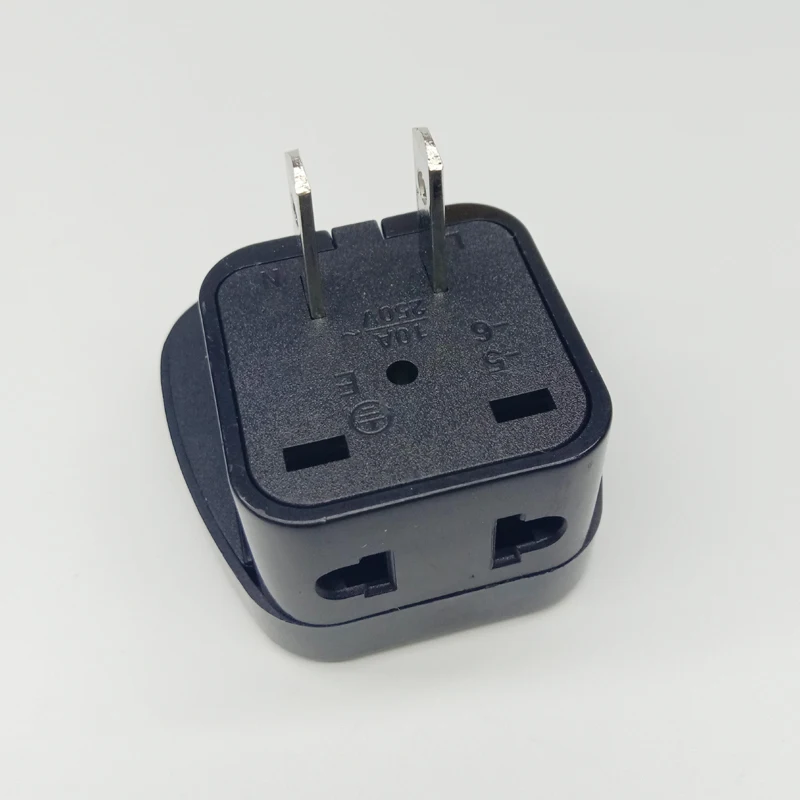1 шт. EU AU To US plug Adapter Australia european America Universal AC Travel Power Converter Outle 2PIN|Адаптеры для розеток| |