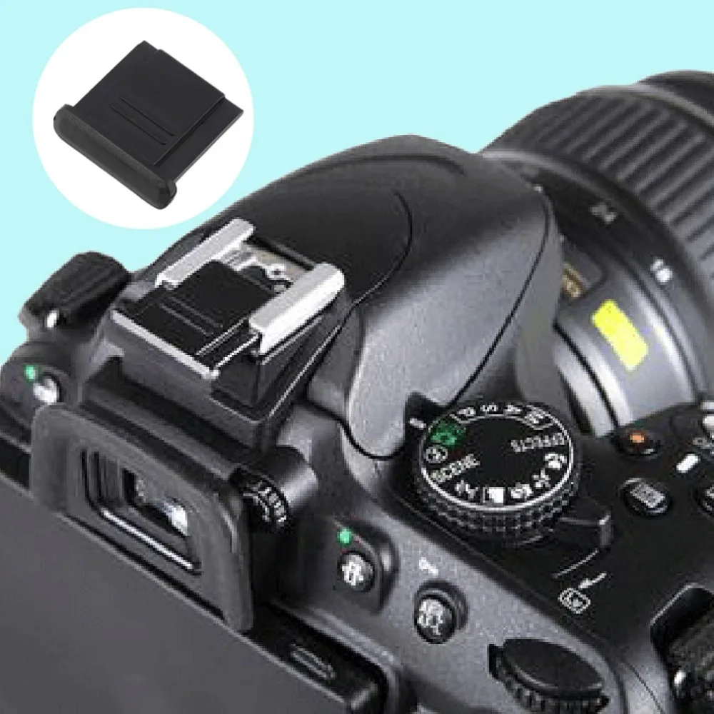 Для вспышки «Горячий башмак» и Кепки протектор Защитная Крышка для Nikon BS-1 D90 D200 D300 BS-1 DSLR Камера