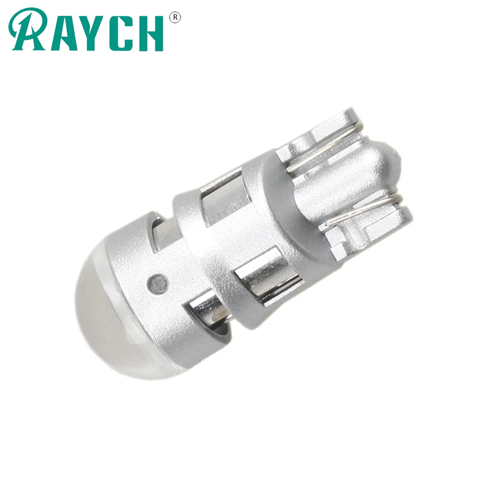 10 pcs T10 LED car light 1 SMD 3030 marker lamp w5w 194 501 bulb wedge parking dome turning bulbs auto styling DC 12v | Автомобили и