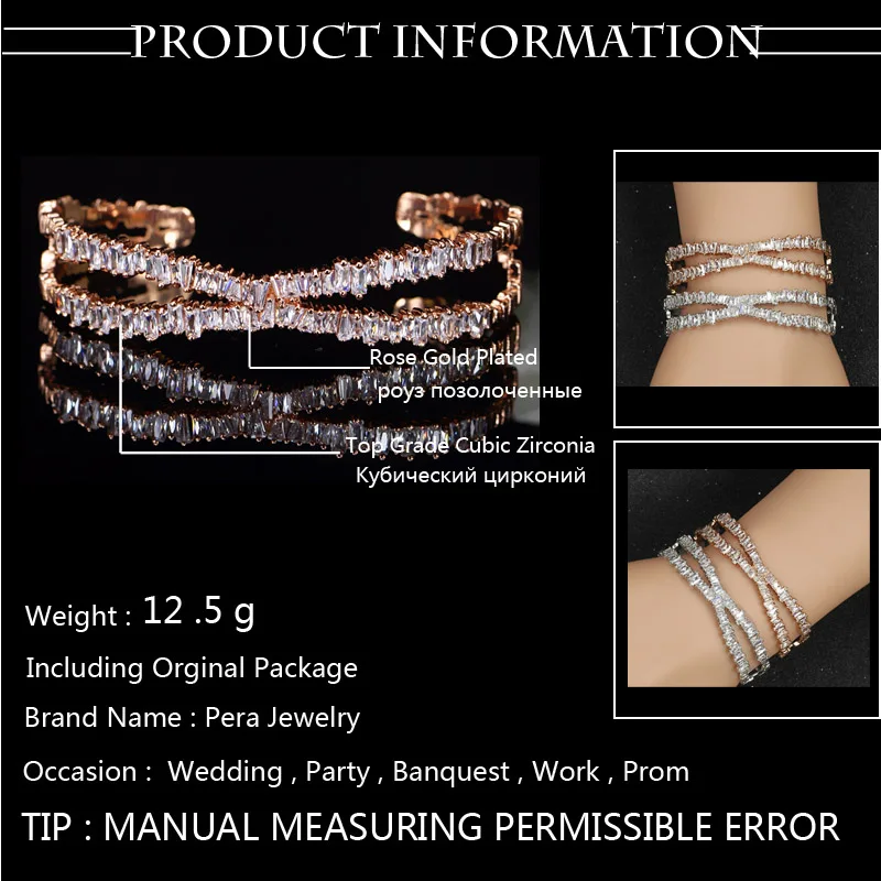 Pera модный летний регулируемый размер багет браслет необычный квадратный