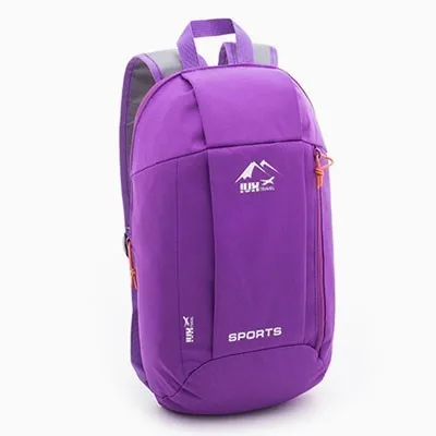 Nylon Waterproof Sport Backpack Small Gym Bag Women Pink Outdoor Luggage For Fitness Travel Duffel Bags Men Kids Children Sac De - Цвет: purple