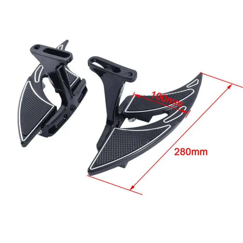 Мотоцикл пассажирская подножка набор для Harley Touring Electra Street Glide Road King 93-18 17 16 15 14 13 |