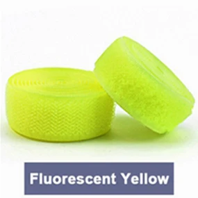 fluorescent yellow 2 см х 1 м самоклеящаяся крепежная лента волшебная лента Полиэфирная нейлоновая петля на крючок для DIY швейная сумка обувь, одежда, аксессуары материал - Цвет: fluorescent yellow