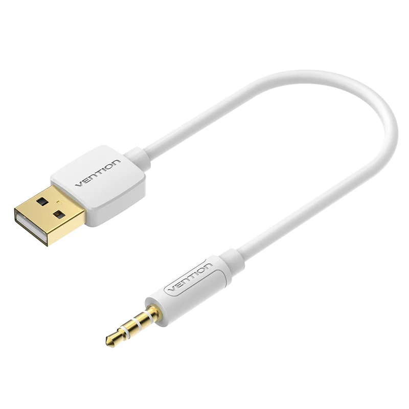 Vention 3.5 мм Джек USB 2.0 Зарядное устройство данных кабель аудио для наушников адаптер