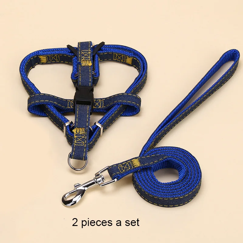 Поводок для собаки ошейник Набор домашних животных ковбой нагрудный ремень с