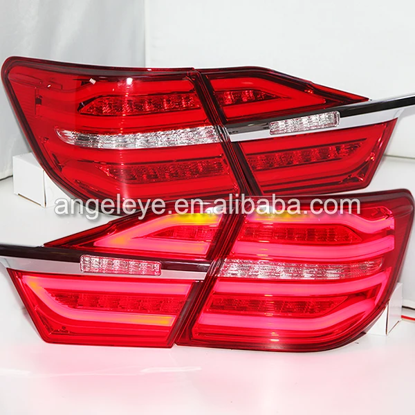 Задние светодиодные фонари для Toyota Camry 2014-2015 года задний фонарь красного цвета с