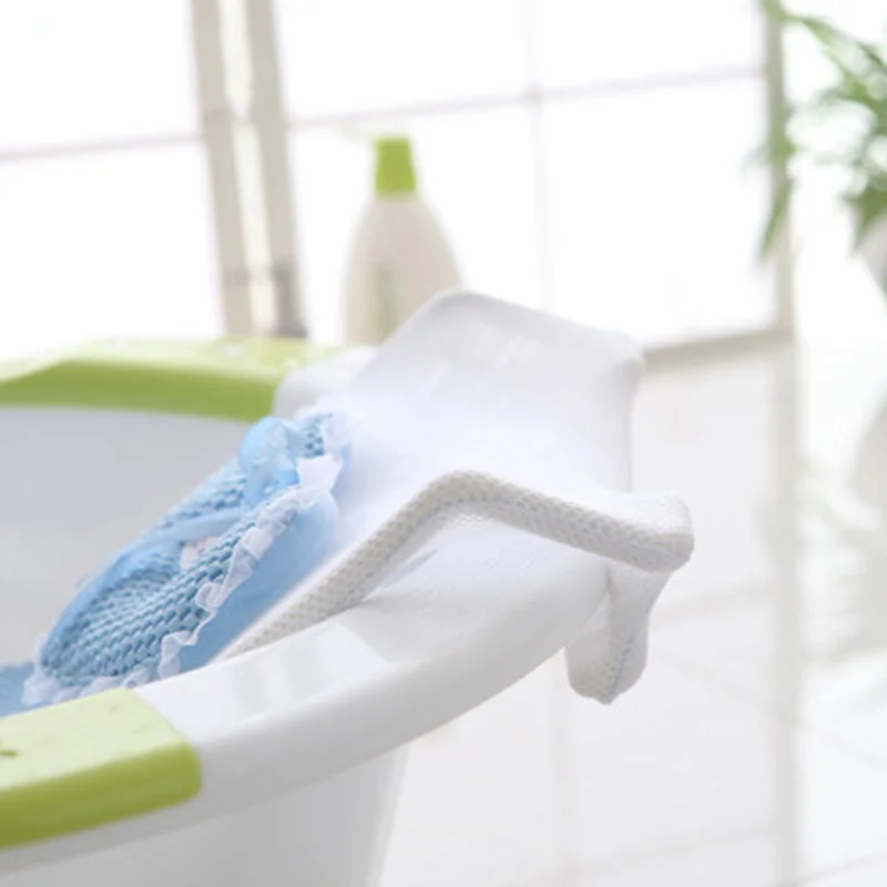 Детская ванна сетчатый коврик полка новорожденный прекрасный розовый синий