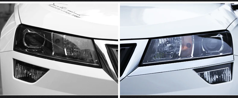 Lsrtw2017 Abs украшение для автомобильной фары для Skoda Kodiaq интерьерные молдинги аксессуары