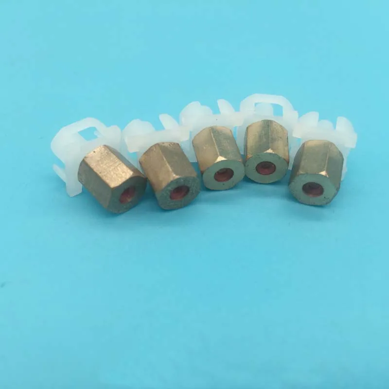 10 шт. DX6 DX7 демпфер разъем для Epson 7700 9700 7900 9900 9890 11880 GS6000 Mutoh VJ-1618 VJ-1614 принтер DX7 демпфер адаптер