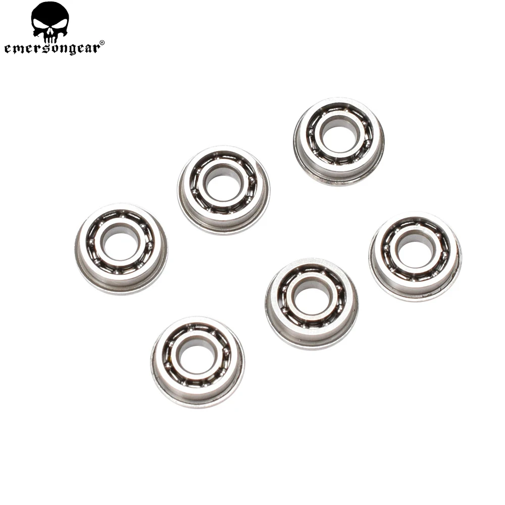 

Emerson 7 мм металлический подшипник 6 шт./компл. 7 мм Высокоточный шарикоподшипник из нержавеющей стали для Airsoft коробка передач Охотничьи аксес...