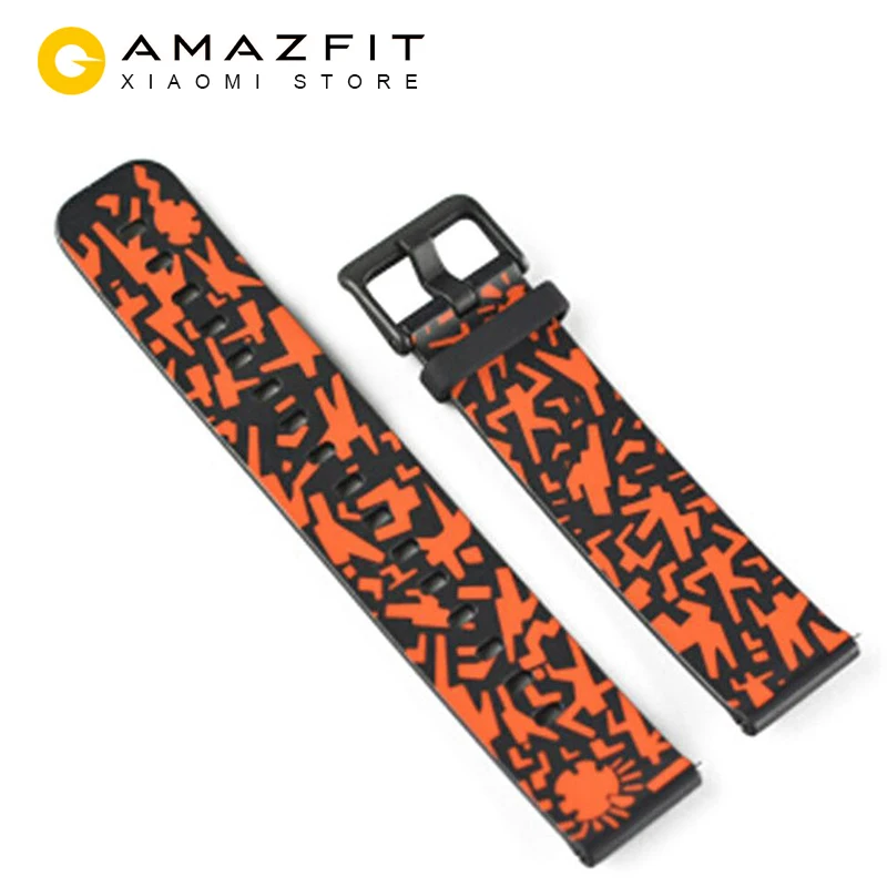 Удобный стильный оригинальный наручный ремешок на замену для Amazfit Bip Смарт часы