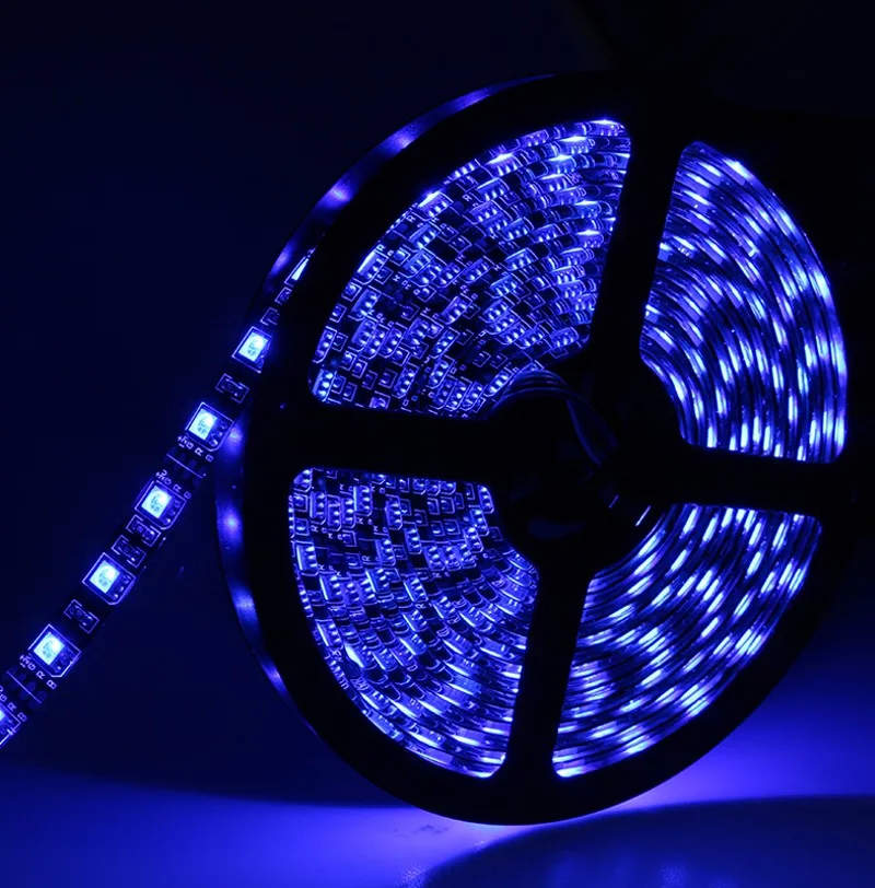 Светодиодная лента с черной печатной платой 12 В постоянного тока, 5050 RGB, белая, водонепроницаемая, светодиодный, диодные полосы 25 м, 15 м, потолочный светильник+ RGB пульт дистанционного управления+ источник питания