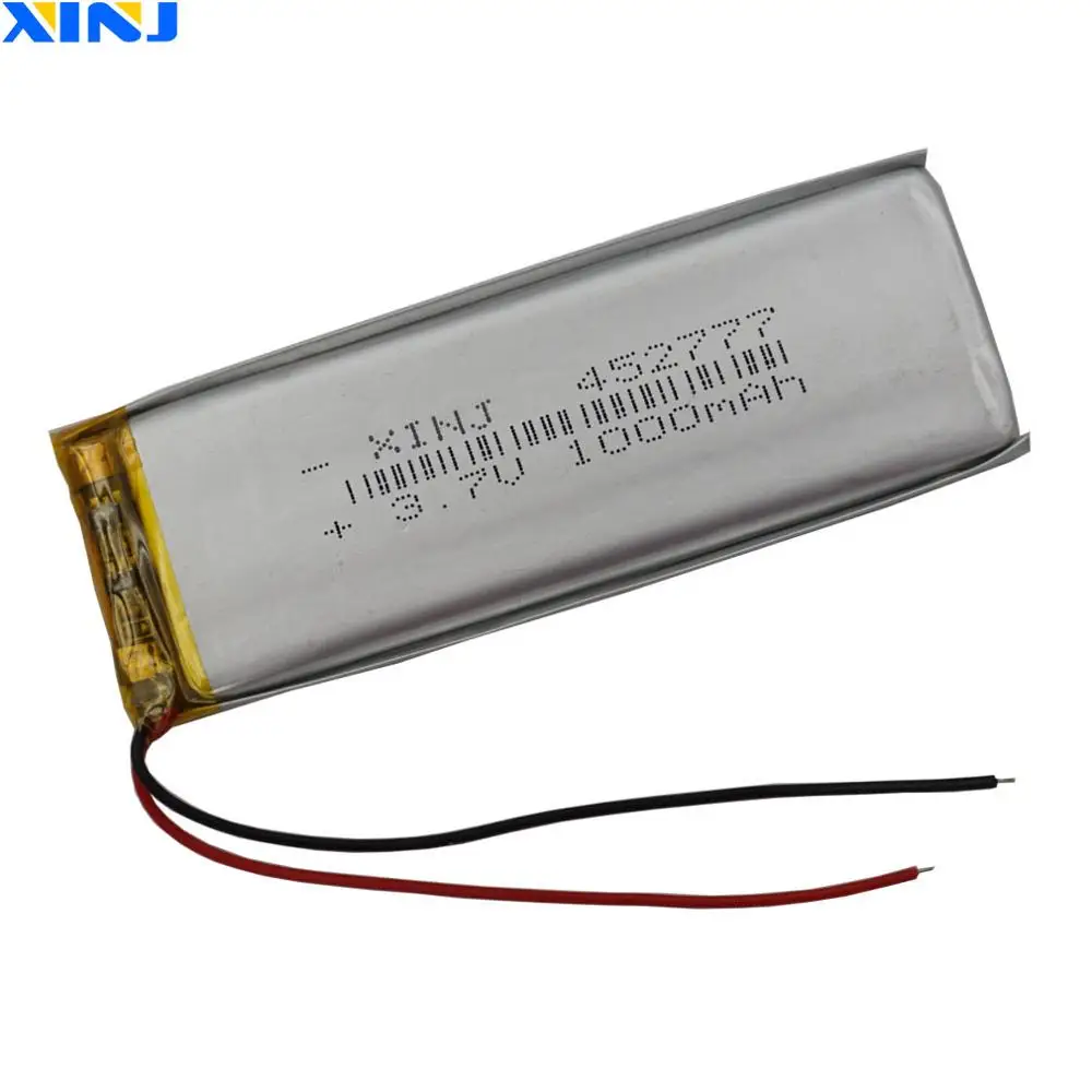 XINJ 3 7 V 1000 mAh литий полимерный аккумулятор li po cell 452777 для телефона электронная