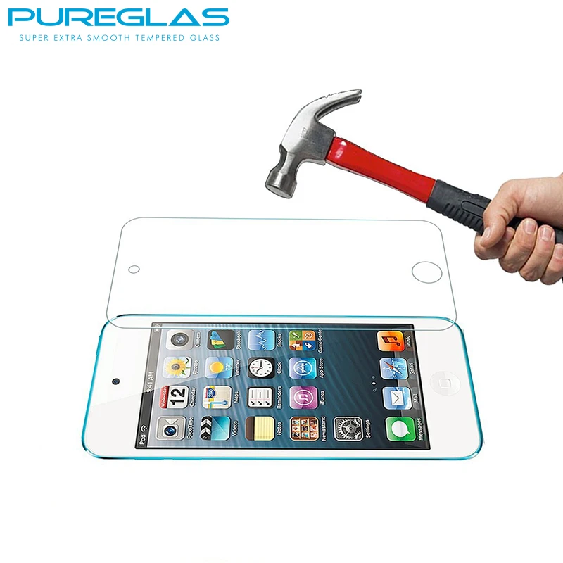 Pureglas 9 H закаленное Стекло Экран протектор для Apple Ipod Touch 5 6 touch6 полный Крытая