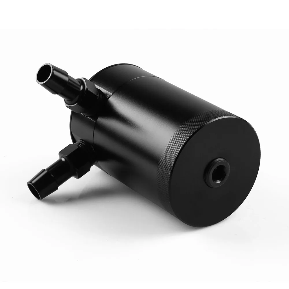 RASTP-универсальный компактный гоночный Baffled 2-port Oil Catch Can/Tank/Air-Oil Separator New RS-OCC012