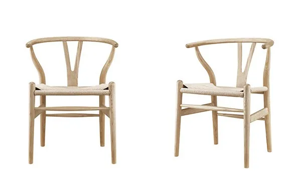 Деревянный стул Hans Wegner Y стул из массива ясеня мебель для столовой Роскошный стул для столовой кресло классический дизайн