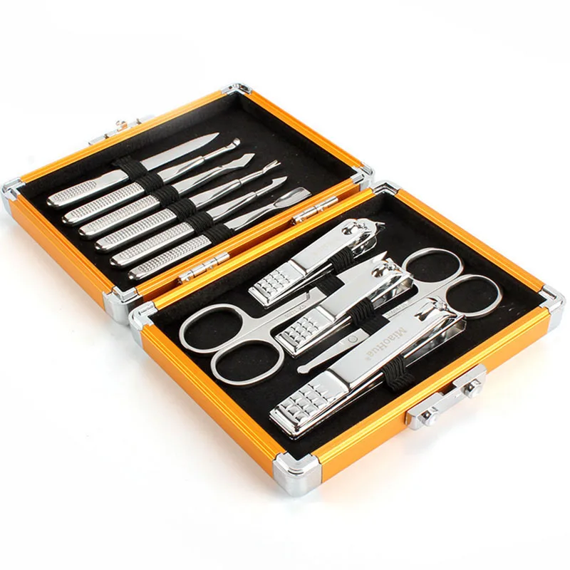 Высокого класса бизнес-подарок настройки 11 маникюрный набор ногтей кусачки для