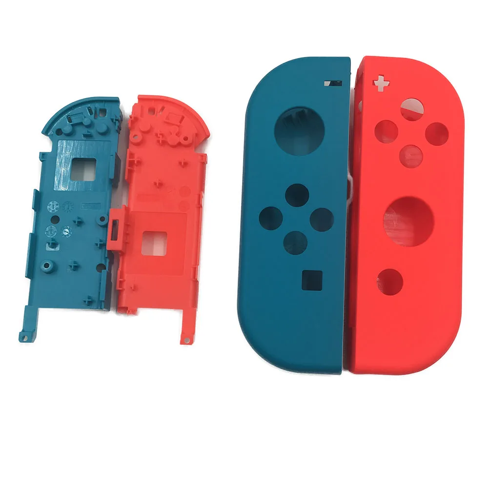 Пластиковый зеленый розовый левый правый защитный чехол для nintendo Switch Joy Con