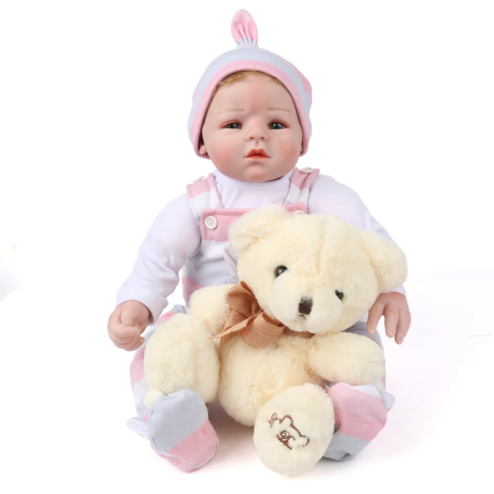 Кукла реборн NPKDOLL силиконовая Реалистичная для девочек Русская кукла подарок