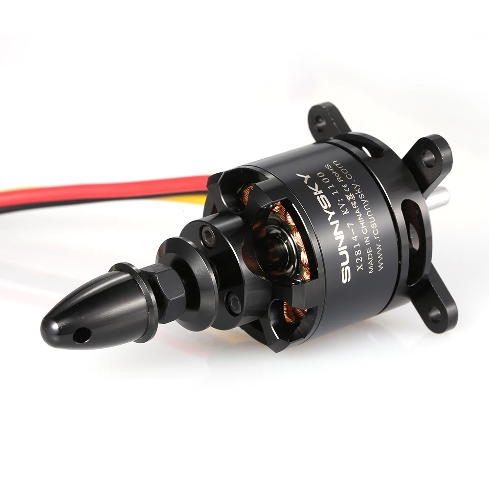 X2814 1100KV X2820 3-4 S 920KV 3-5 бесщеточный двигатель для RC самолета Sailplane с фиксированным
