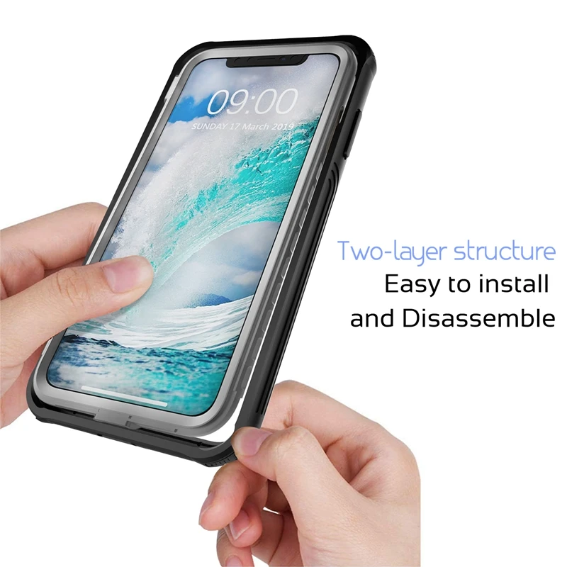 Ударопрочный чехол для IphoneXS Max полная защита грязепроницаемый пылезащитный
