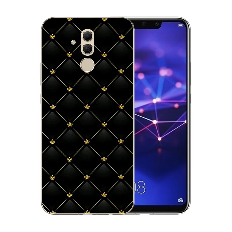 6 3 дюйма чехол для Huawei MaiMang 7/SNE-AL00 тонкий силиконовый цветной узор задняя крышка Mate