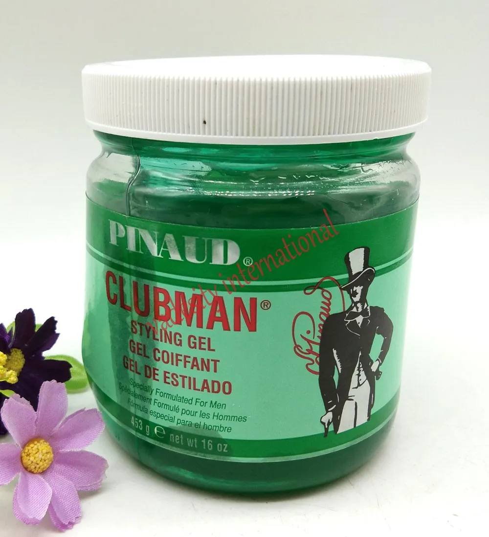 

Clubman Pinaud Styling Gel formulated for men 16oz/453g