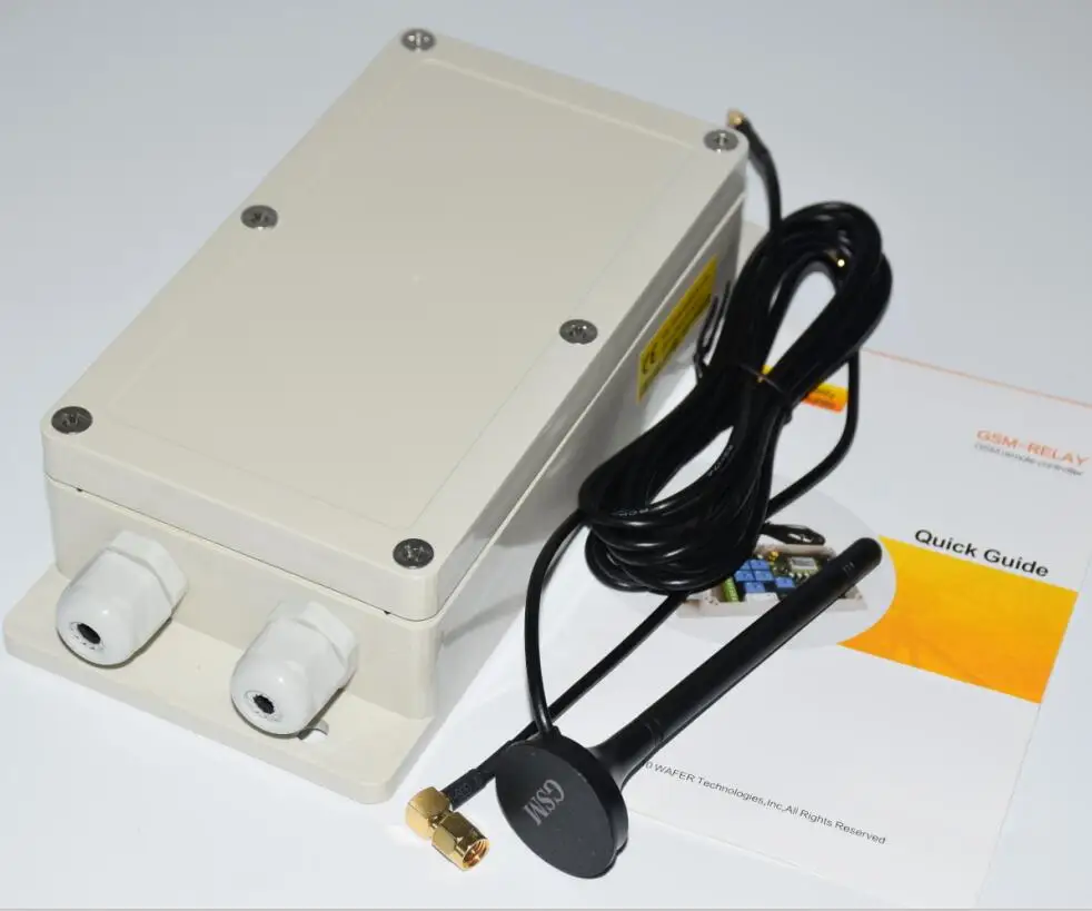 LPSECURITY 4G 2G Водонепроницаемый 7 реле в режиме реального времени GSM удаленный Управление реле Выход контакты распределительной коробки GSM 850/900/1800/1900 МГц
