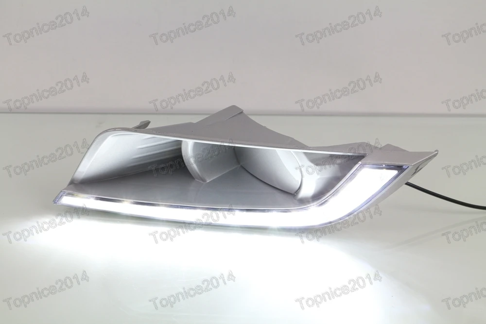 1 пара DRL с желтыми поворотными лампами дневные ходовые огни Автомобильные