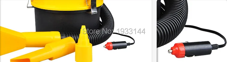 Портативный пылесос для сухой и влажной уборки с щеткой насадкой|car vacuum cleaner|dust