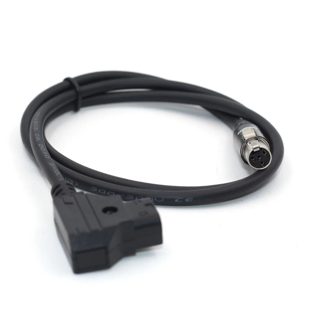 D Tap для мини XLR 4pin TVlogic F 7H 058 056 кабель питания монитора 80 см|Соединители| |