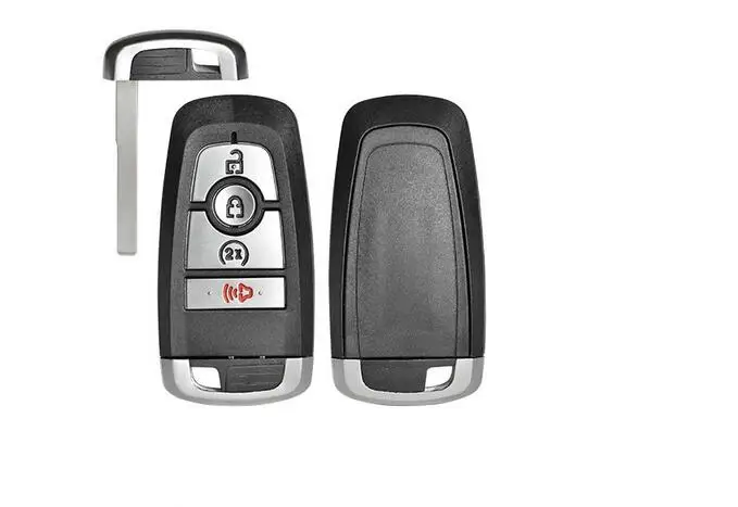 Smart Remote Key чехла для Ford Mondeo край Mustang Taurus с вставить ключ пустой Автозапуск брелока крышка( год - Количество кнопок: 4 Button