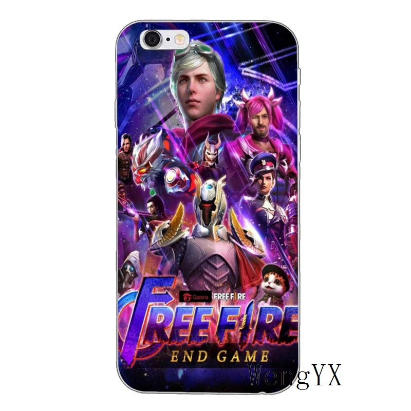 Силиконовый чехол для телефона Free Fire Game Art для samsung Galaxy S10 Lite S9 S8 S7 S6 edge Plus S5 S4 Note 9 8 5 4 mini - Color: Game-Art-A-06