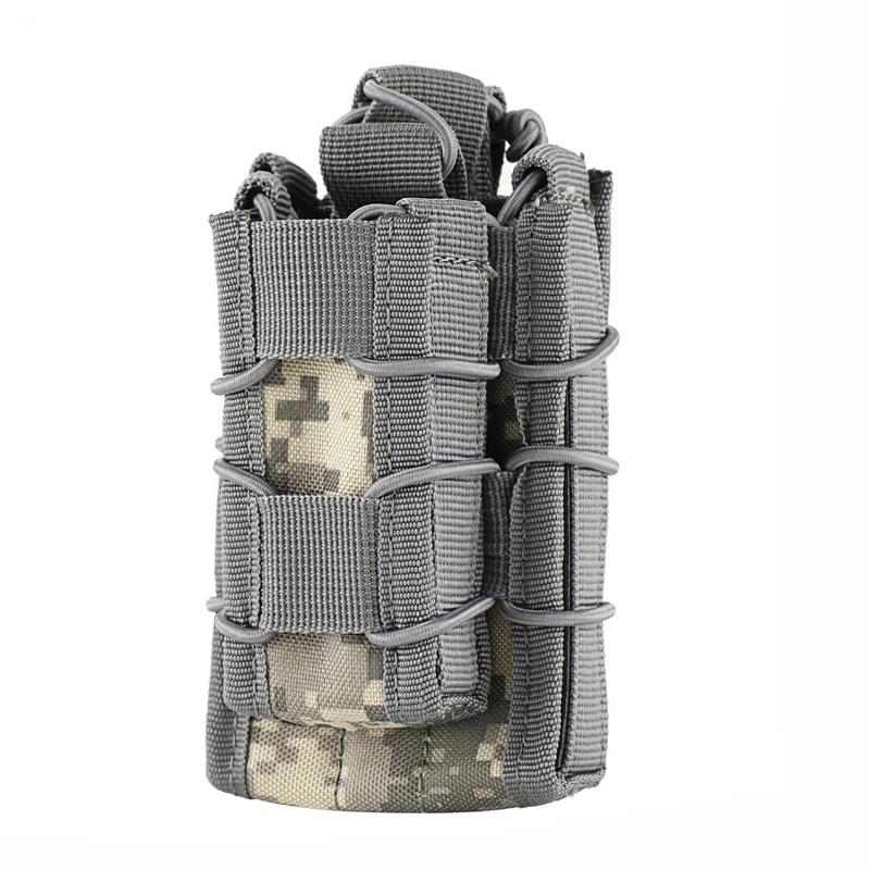 Тактический двухслойный чехол Molle для магазина картридж пистолетной винтовки