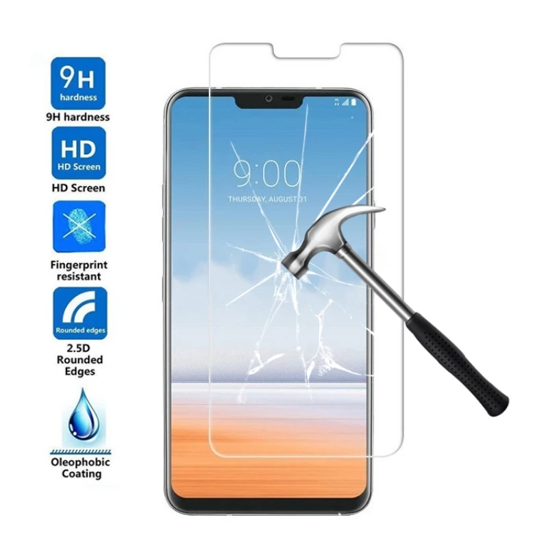 2 шт HD закаленное стекло для LG g6 Защита экрана для LG X power 1 2 3 G3 stylus G5 G7 q6 k10 V20 защитное стекло 9H пленка