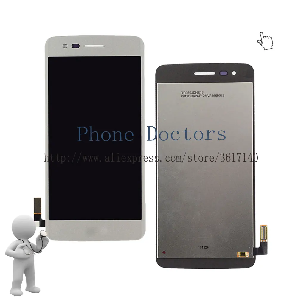 5 0 ''Полный ЖК-дисплей + сенсорный экран дигитайзер в сборе для LG K8 2017 Aristo M210 MS210