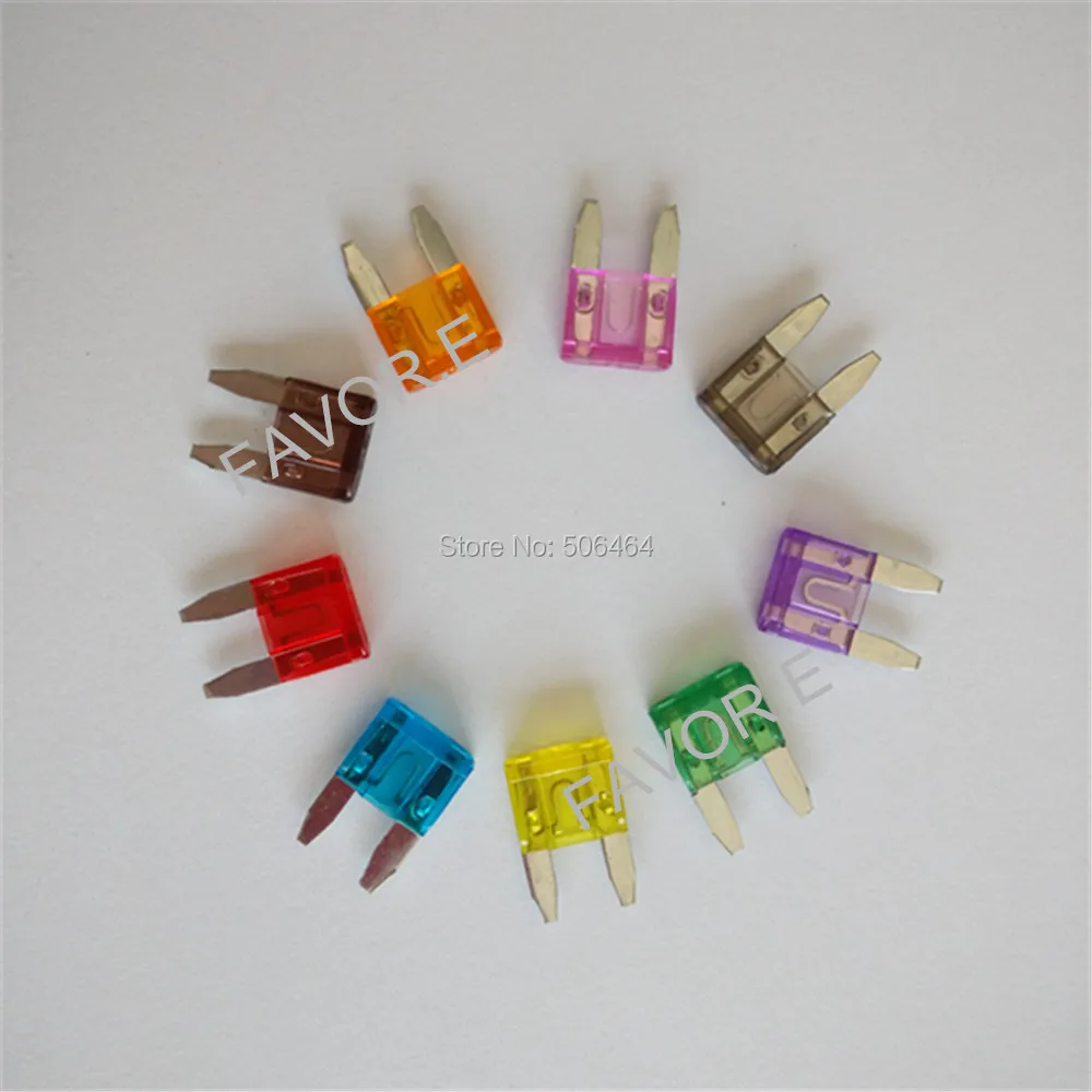 50 шт. предохранитель для небольших лезвий автомобильный Автомобильный