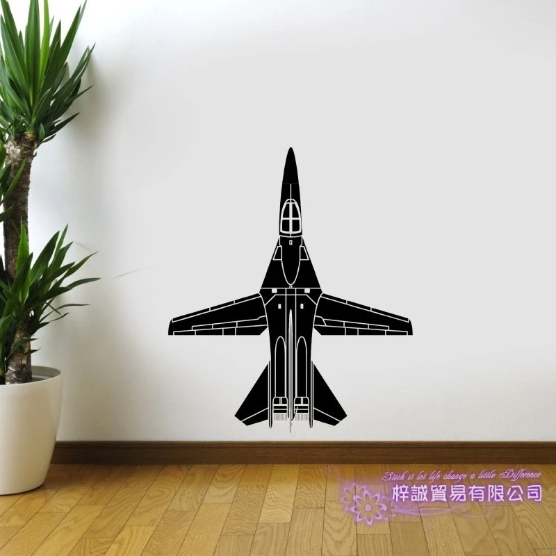 Боец стикер автомобиля Наклейка классические плакаты с самолетами виниловые