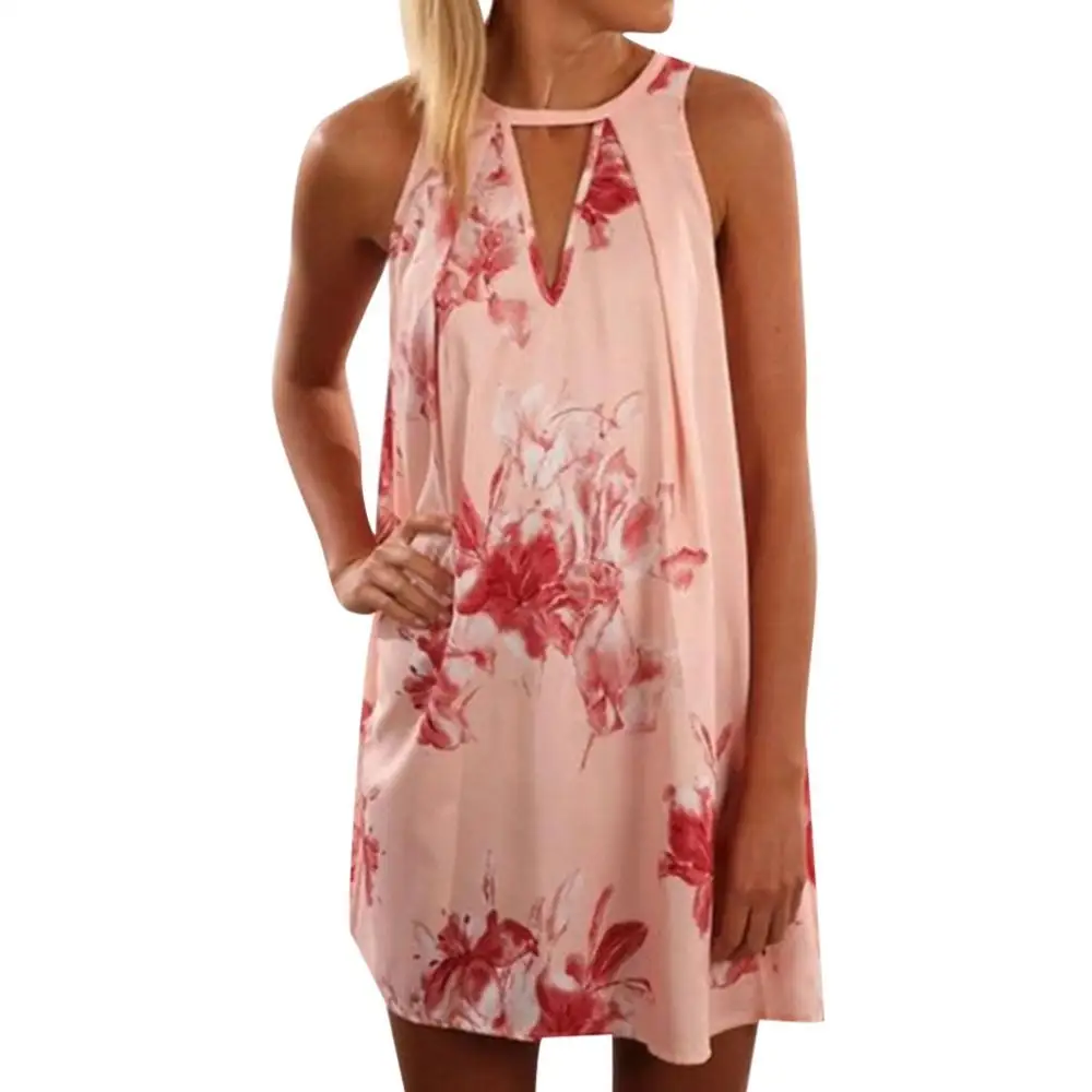 Fashion summer Dress Women Floral Printed Boho Beach Sundress Ladies Sexy Off Shoulder Casual Party Dresses Vestidos LD | Женская одежда