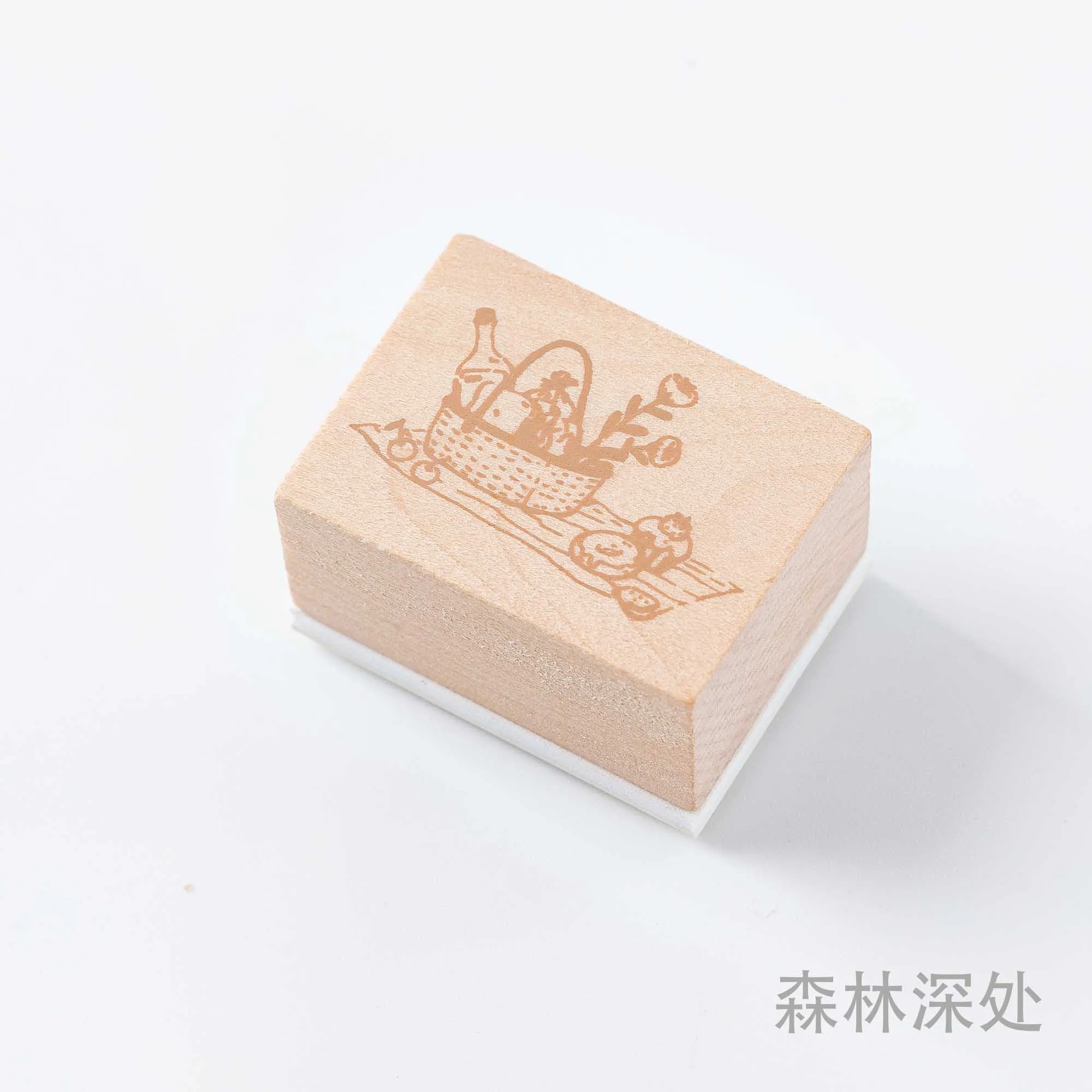 Винтажное лесное сказочное животное сказочные штампы DIY Деревянные и резиновые штампы для скрапбукинга канцелярские товары Скрапбукинг Стандартный штамп YZ032 - Цвет: 2