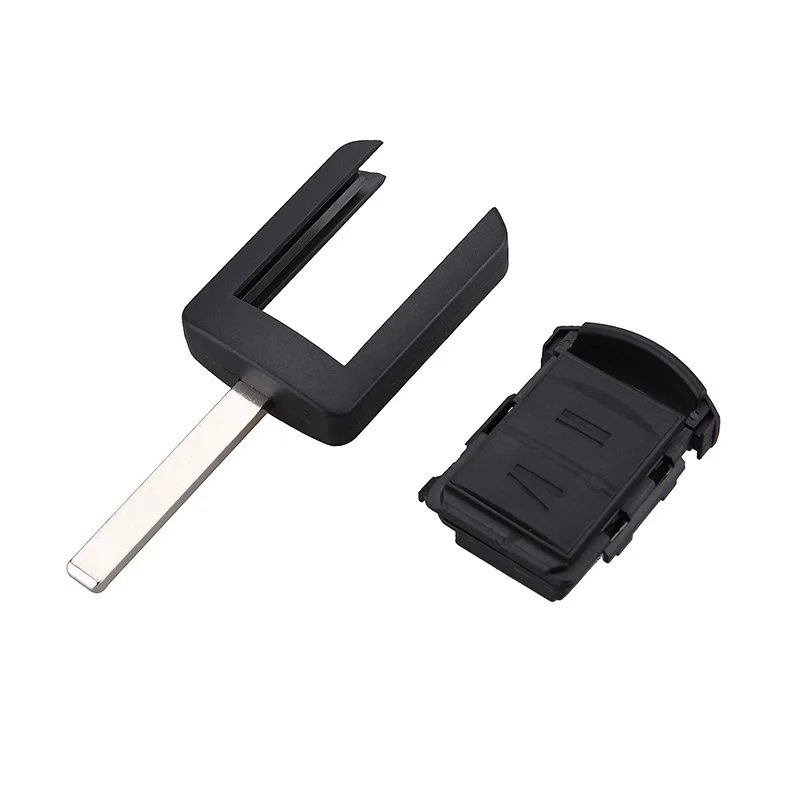 BHKEY 2 кнопки HU46/YM28/HU43/HU100 лезвие дистанционного ключа автомобиля оболочки для Vauxhall Opel Corsa Agila Meriva комбинированный автомобильный чехол для ключей