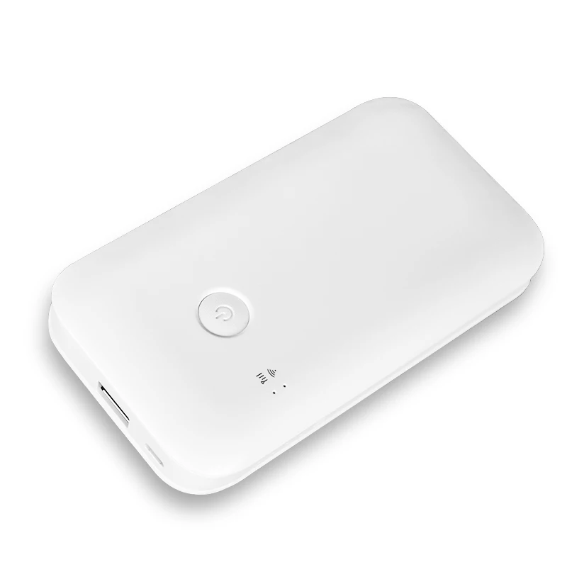 150 Мбит/с 4G LTE Wi-Fi маршрутизатор 10400 mah Батарея Мощность банк с сим-картами Hotspot автомобиля mifi-модем Портативный широкополосный