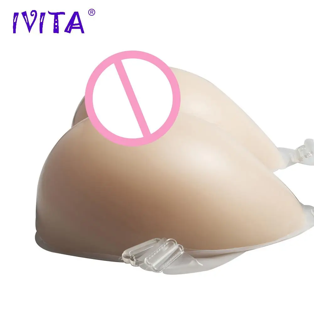 IVITA 4600 г огромные поддельные груди силиконовые формы с плечевыми ремнями для