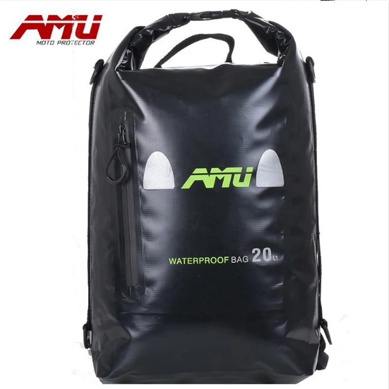 AMU мотоциклетные водонепроницаемые багажные седельные сумки водонепроницаемая