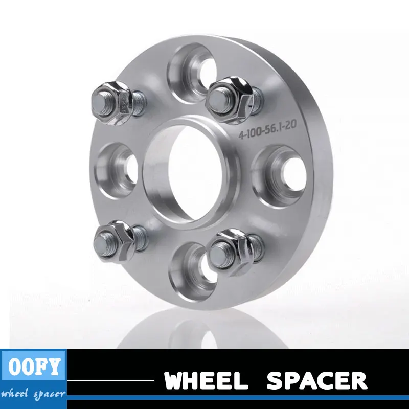 1 pair/ car aluminum Wheel Spacer Adapter Hub Flange 4x100 15mm for BYD F0 F3 | Автомобили и мотоциклы
