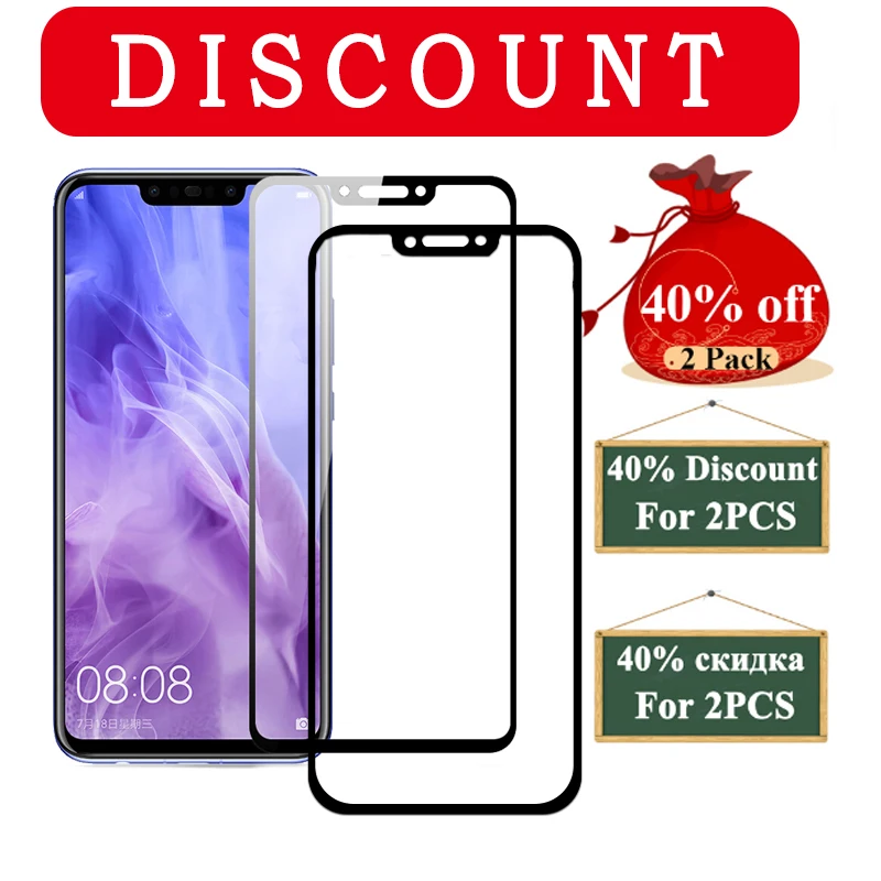 Для huawei nova 3 3i Защитная пленка для экрана из закаленного стекла nova3 nova3i huavei hauwei tremp