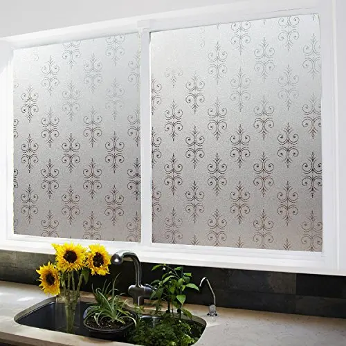 Funlife 30/45/60x200cm Static Cling Window Film Clings Privacy Frosted FilmVinyl decoration glass window film | Дом и сад