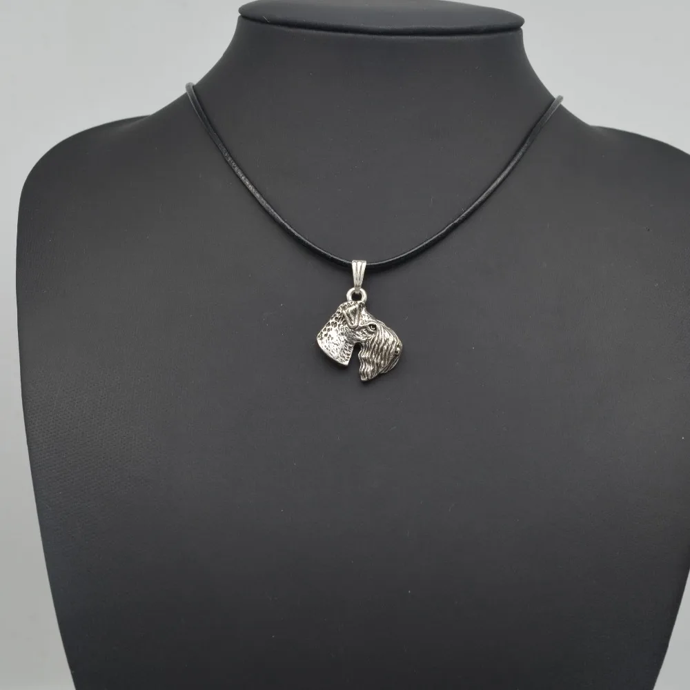 Модное милое винтажное женское ожерелье-чокер с 3d-изображением Керри синего