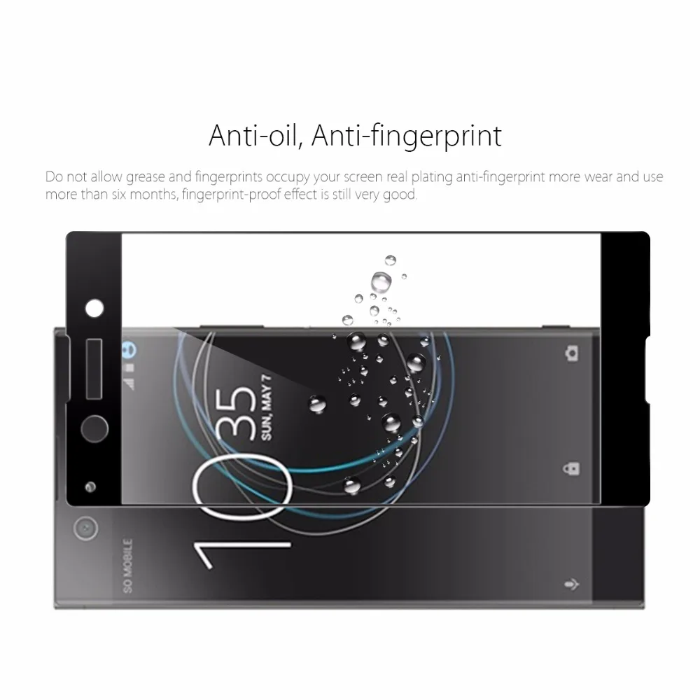 Для sony Xperia XA стекло 3D полное покрытие закаленное стекло для sony Xperia XA 1 Ультра чехол с защитной пленкой для экрана для sony XA1 plus